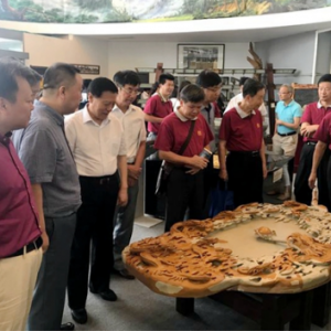 中華硯文化代表團參觀考察八吉工美集團并舉行座談會