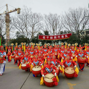 舞鋼市第三屆“農商銀行杯”民間藝術表演賽開賽