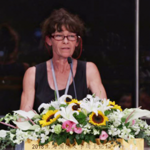 卡特琳普蘭參加２０１８上海書展