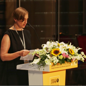 伊莎貝拉卡魯塔參加２０１８上海書展