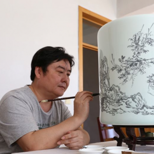 李杰人物畫作品賞析 | 造型扎實，色彩朦朧，物象豐富，頗具古意