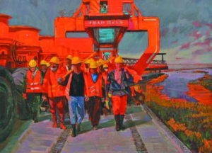 組圖：畫家筆下勞動者的嶄新風貌