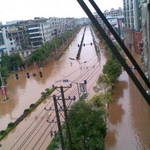 滿江紅.己亥上栗抗洪記