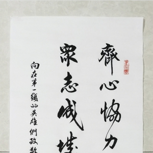 戰疫情|書畫家王瑞昱書法作品三幅