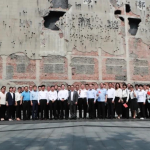 追尋英烈足跡 感受崢嶸歲月 ——上海市山東商會組織參觀四行倉庫抗戰(zhàn)紀念館