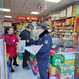 健康迎新，防護在心——經開區城管中隊持續做好防疫宣傳工作