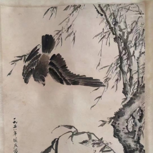 玄魚：《江寒汀花鳥畫》