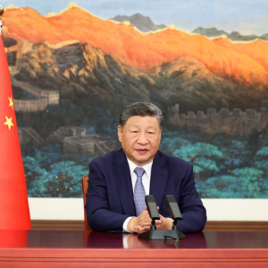 習近平在聯合國氣候變化峰會發表視頻致辭