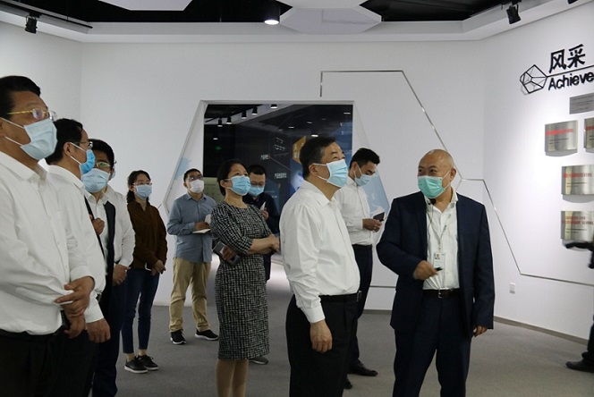 山東省委常委、濟南市委書記孫立成 蒞臨山東天岳考察指導